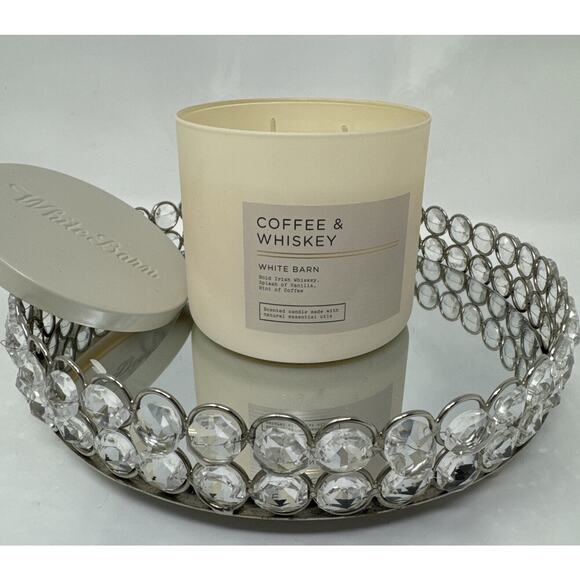 ALL NEW Coffee & Whiskey 3-Wick Candle 25-45 burn hours 14 oz Bath & Body Works - Picture 1 of 5